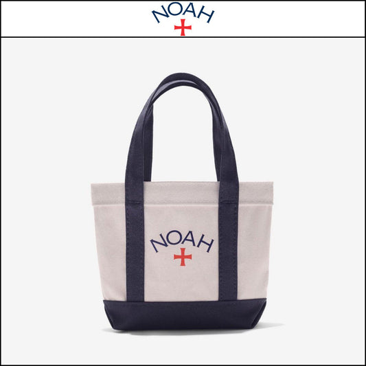 【NOAH】Mini core logo tote natural