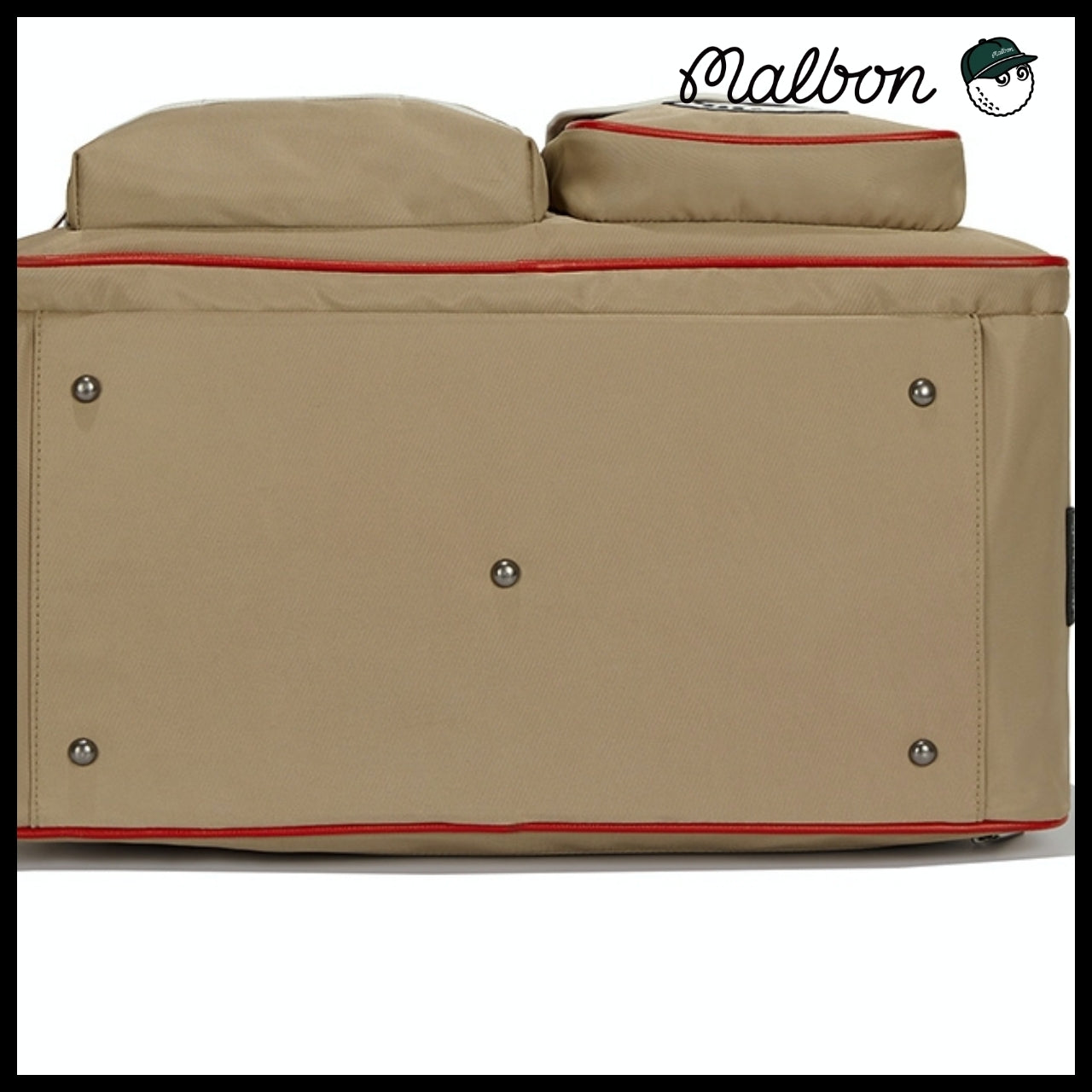 【Malbon Golf】Multi-Pocket Boston Bag 2Colors