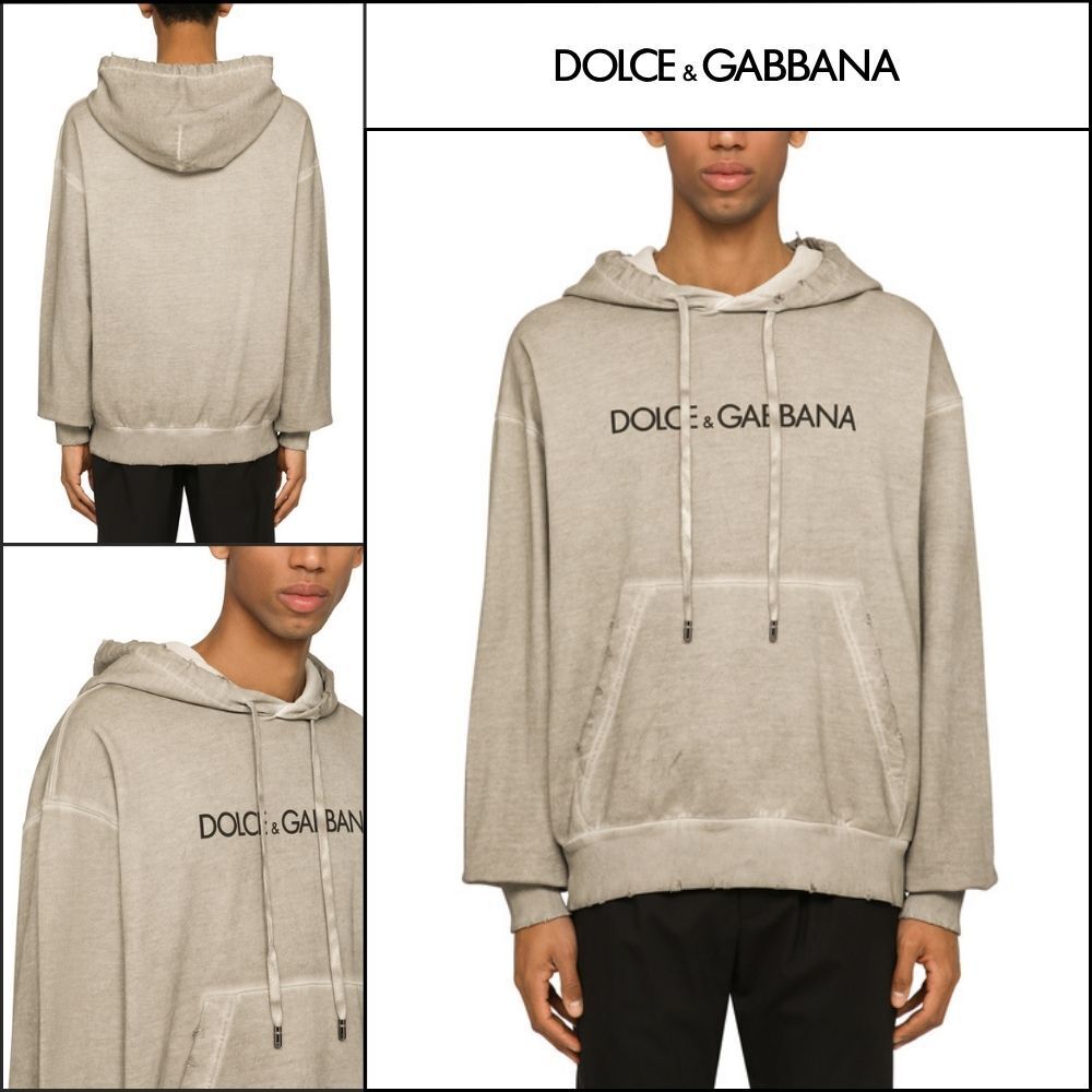 【Dolce&Gabbana】SWEATSHIRT LOGO PRINT G9AHRTG7H7MHIYWN