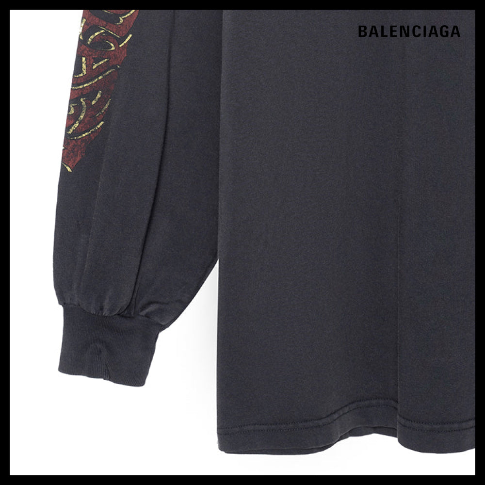 ★Balenciaga アウトレット セール ★ Long Sleeve T-Shirt
