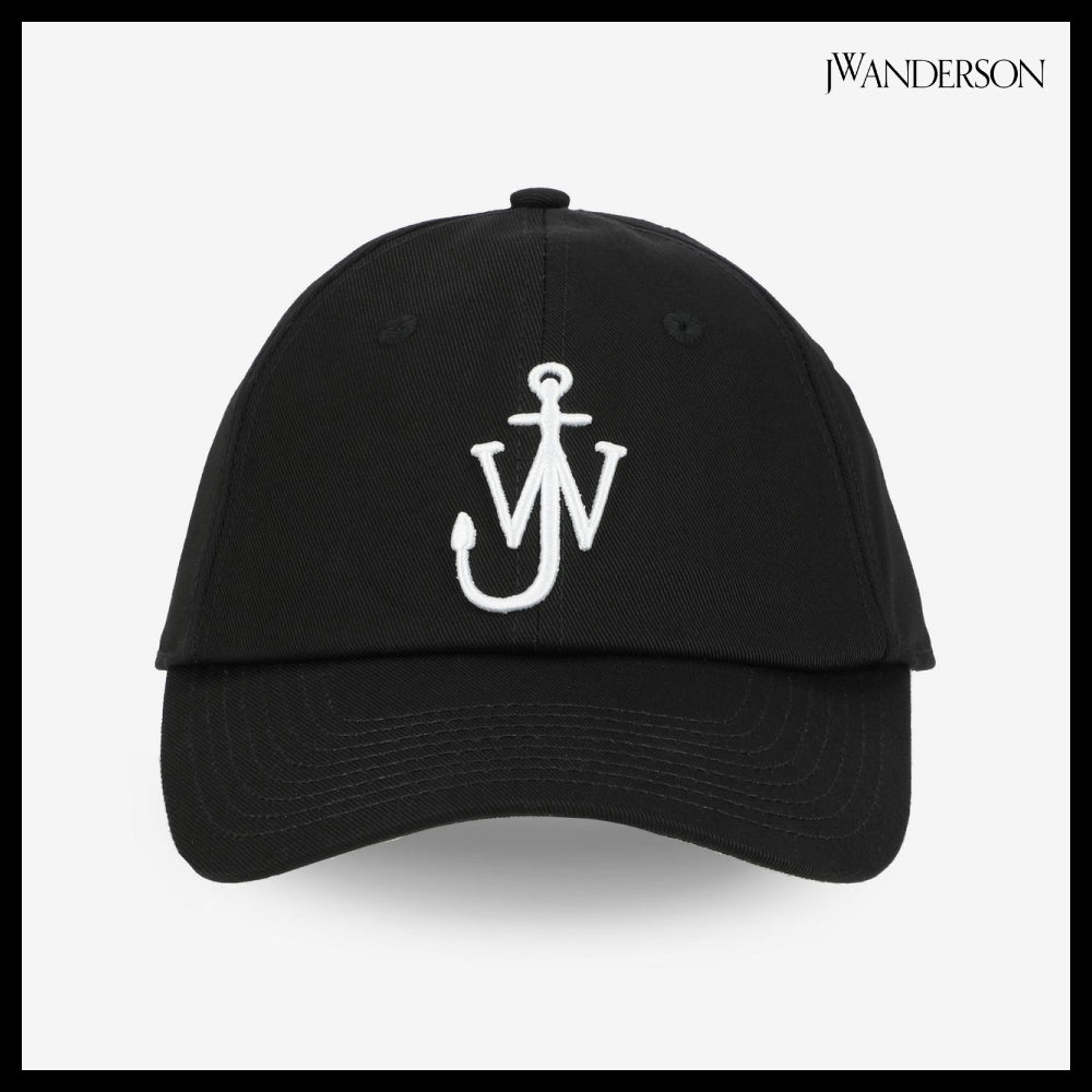 【J W ANDERSON】Logo Cotton-Canvas Baseball Cap
