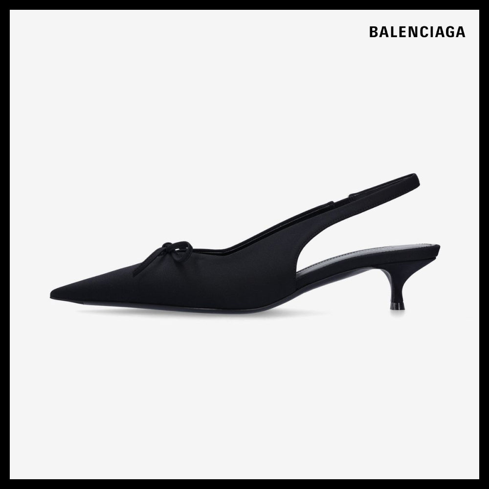 ★BALENCIAGAアウトレット セール ★Knife Bow 40mm Slingback