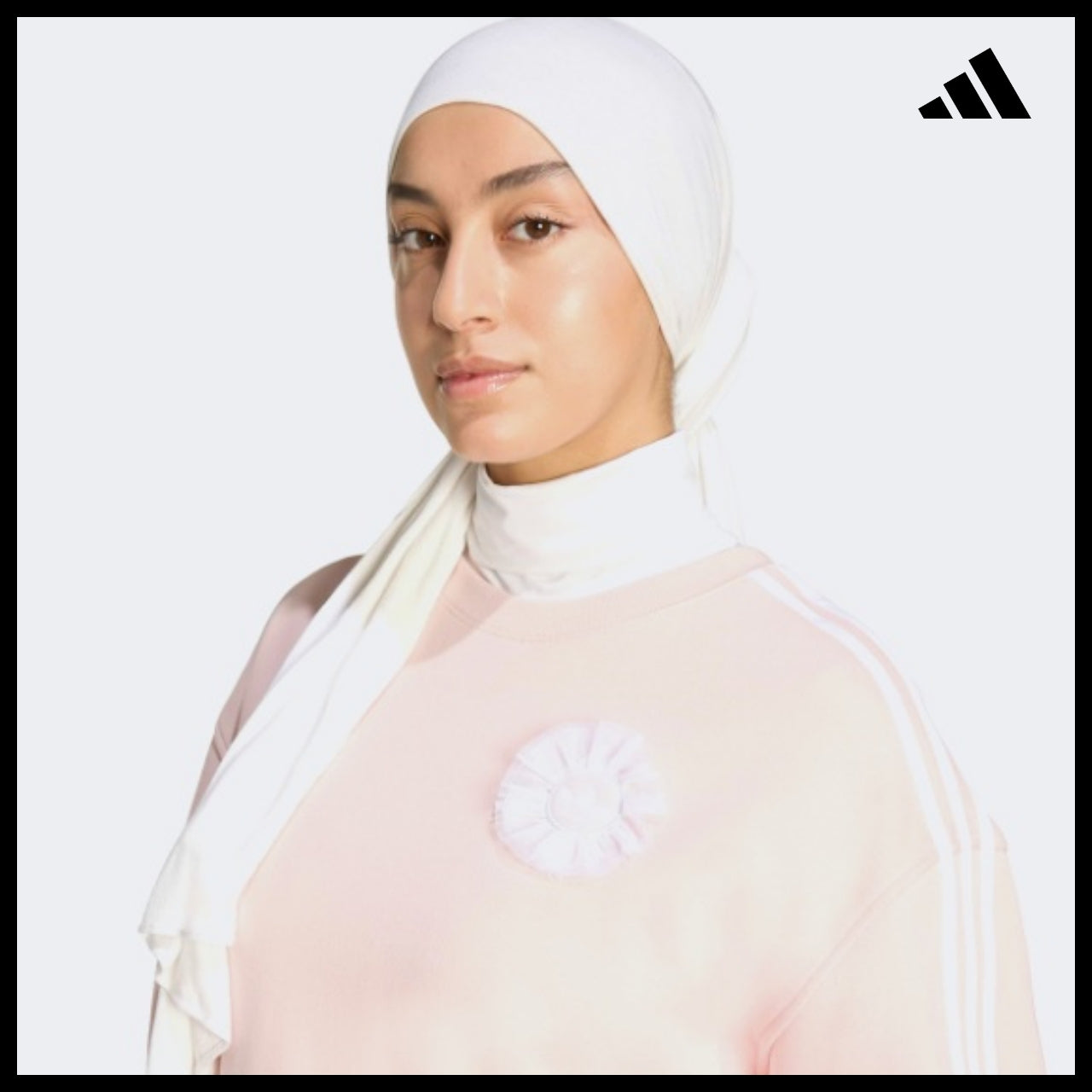 【ADIDAS】Original Lace Branding Crew Sweatshirt KS6471