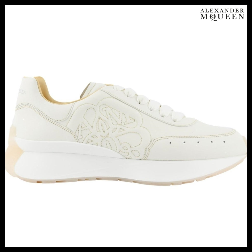 【Alexander Mcqueen】Sprint Runner Light Beige Sneakers