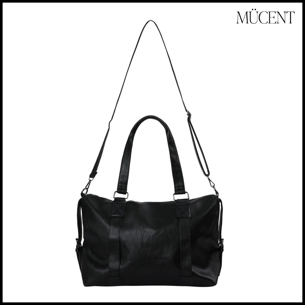 ★MUCENT★PRIME WRINKLE LEATHER TOTE BAG