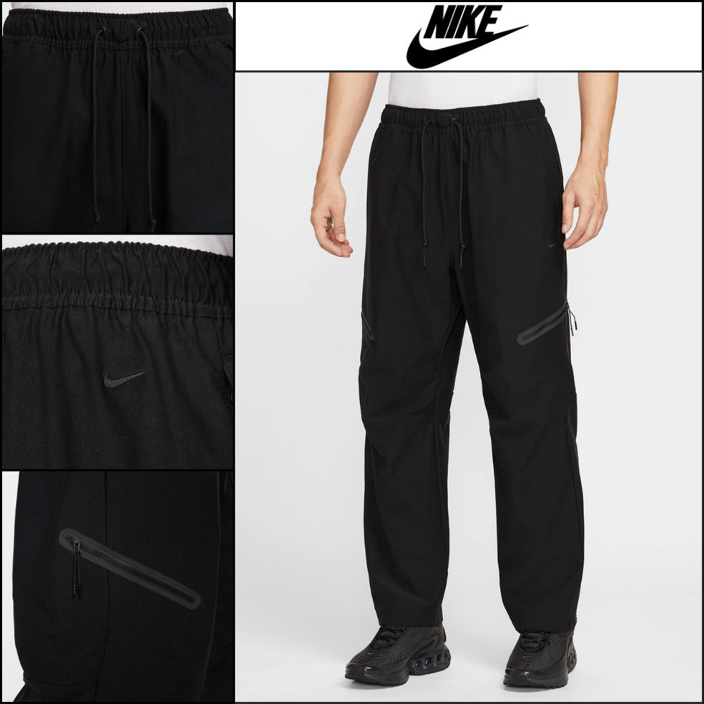 【Nike】TECH WOVEN LOOSE PANTS BLACK