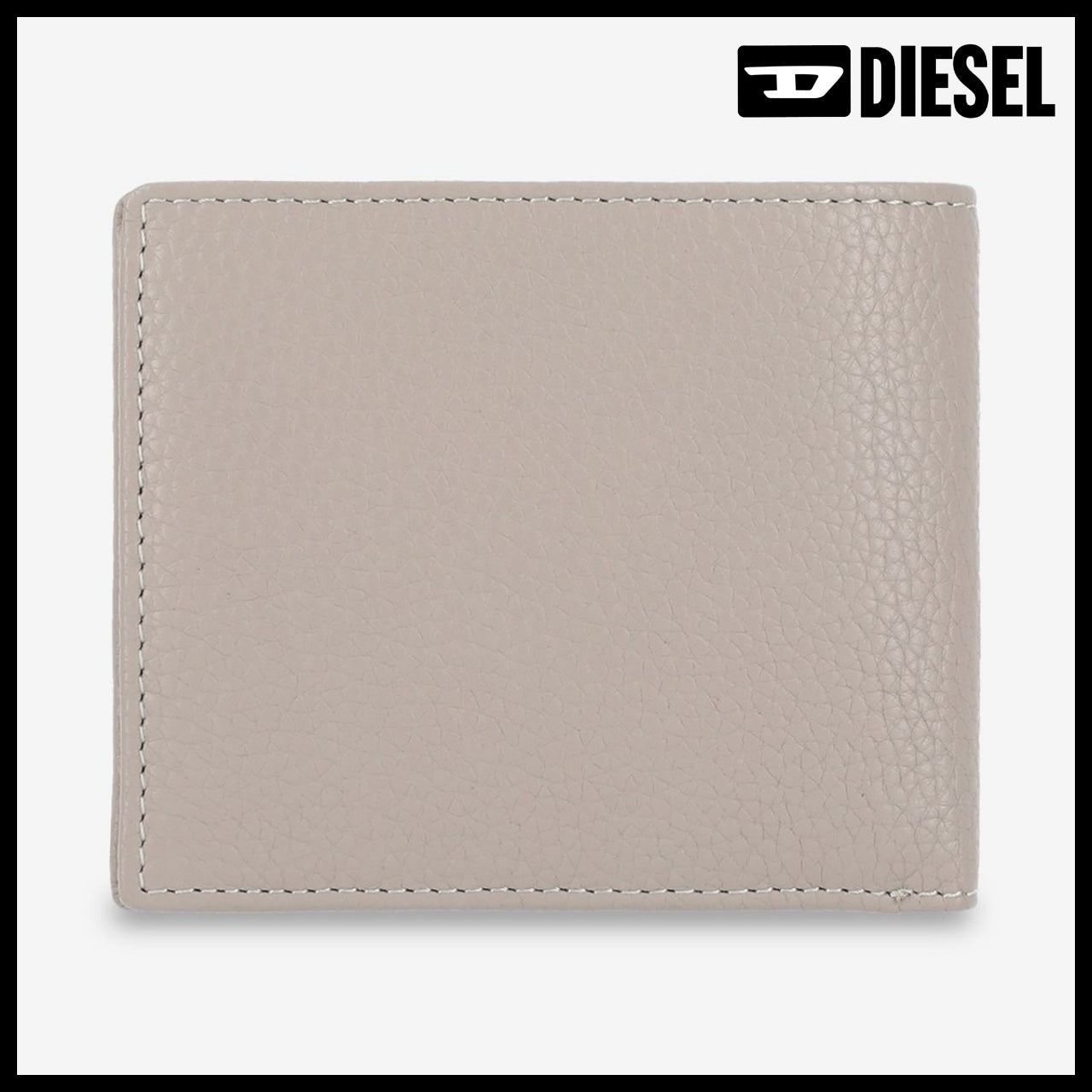 ◆DIESEL◆ 二つ折り財布 Bifold Wallet Grey コンパクト