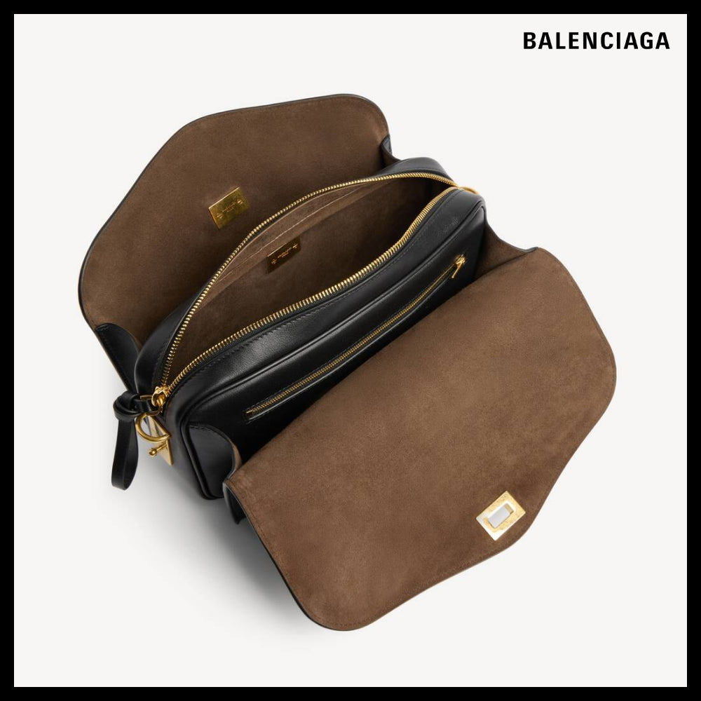【BALENCIAGA】Le Set Shoulder Bag Medium Black