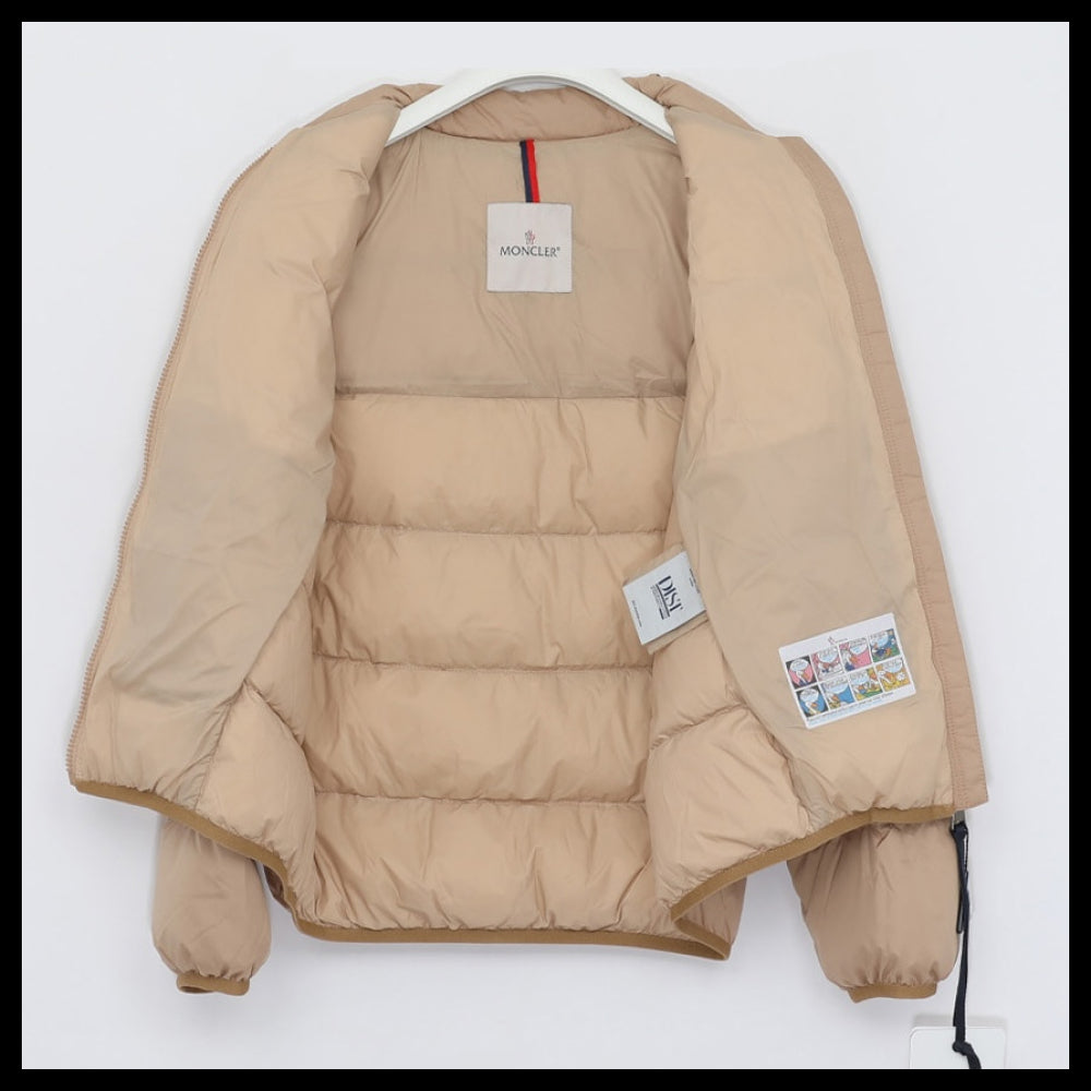 【MONCLER】Patch logo padded girls jacket 1A00017