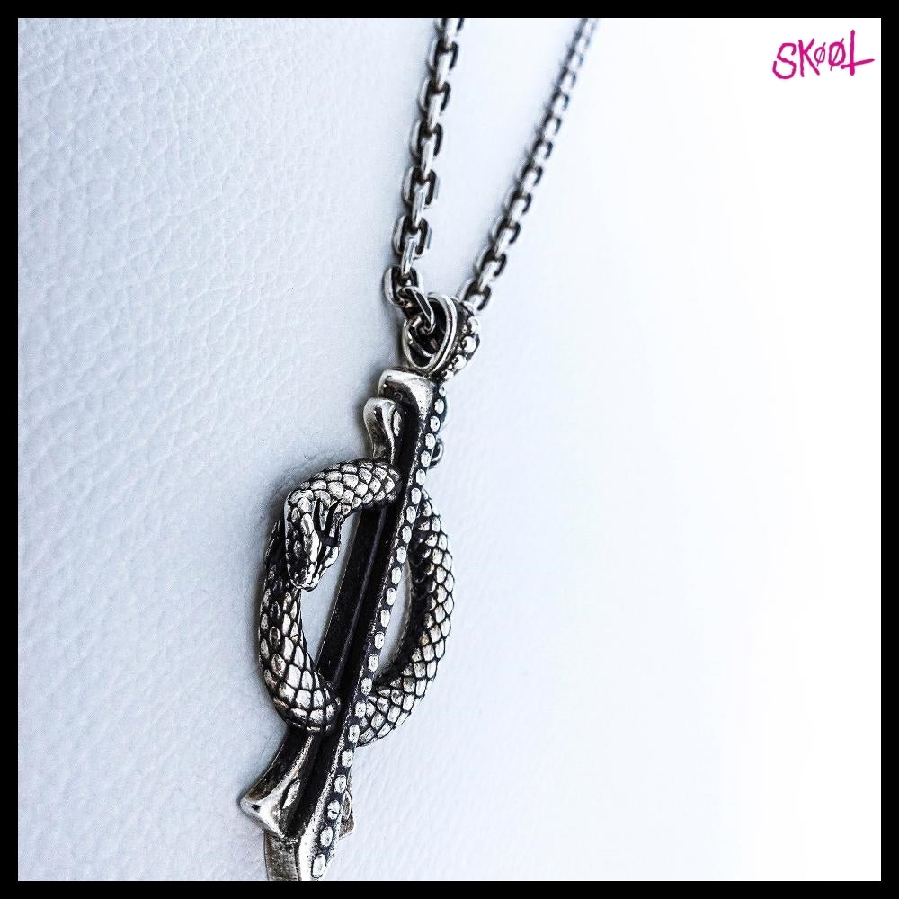 【SKOOT】Silver Snake Chain