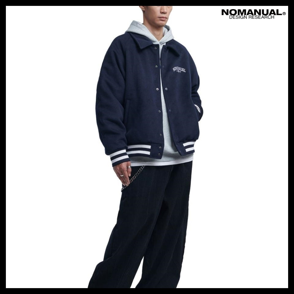 【NOMANUAL】W.S VARSITY JACKET 2 Colors