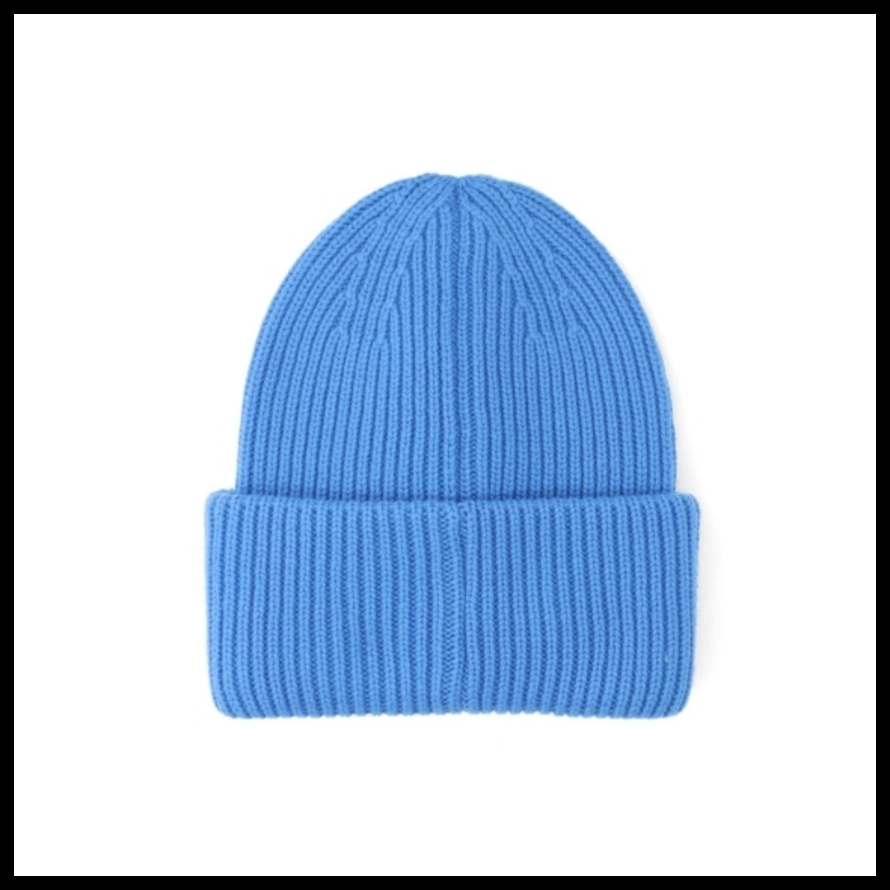 【MONCLER】Blue Beanie