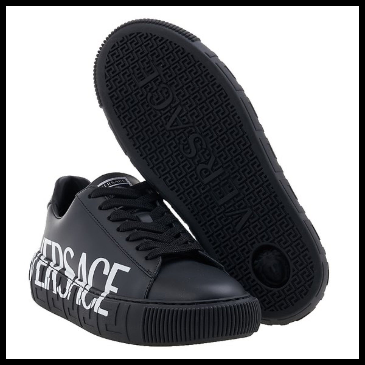 【Versace】Men's Greca Logo Sneakers Luxury Streetwear
