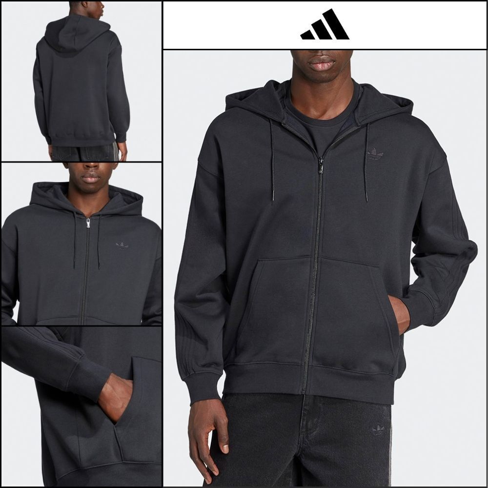 ★ADIDAS★ Adicolor Oversized Full-Zip Hoodie JW8367