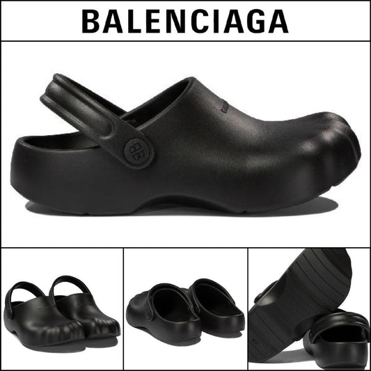 ★BALENCIAGAアウトレット セール ★Sunday Molded Mule Black