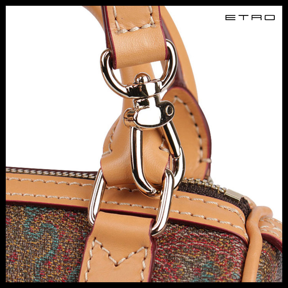 【ETRO】Paisley Boston Bag Mini