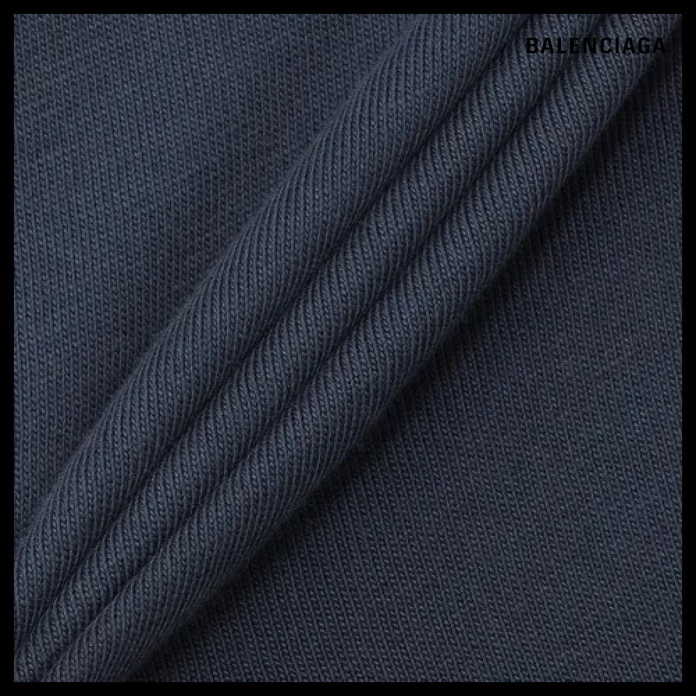 【BALENCIAGA】Oversized Short Sleeve T-Shirt - Washed Black