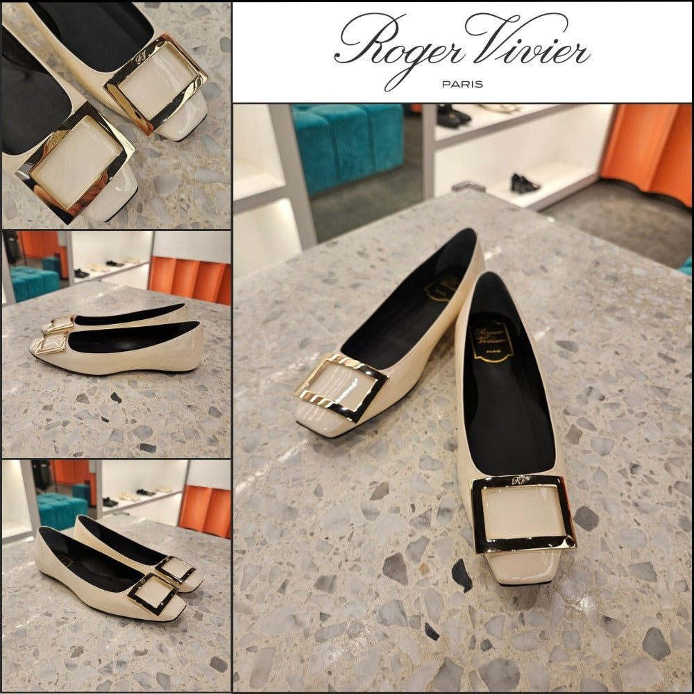 【Roger Vivier】Trumpet Flat Shoes