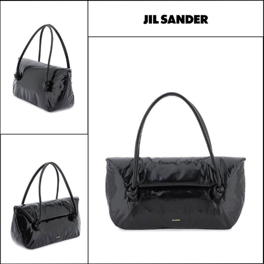 【正規品】【Jil Sander】Padded Leather Shoulder Bag