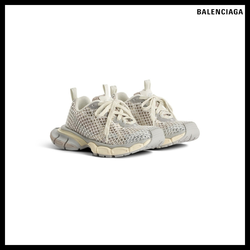 【BALENCIAGA】3XL Fishnet Sneaker Eggshell