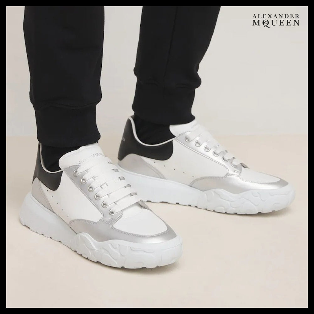 【Alexander Mcqueen】Court Trainer Men’s Sneakers White