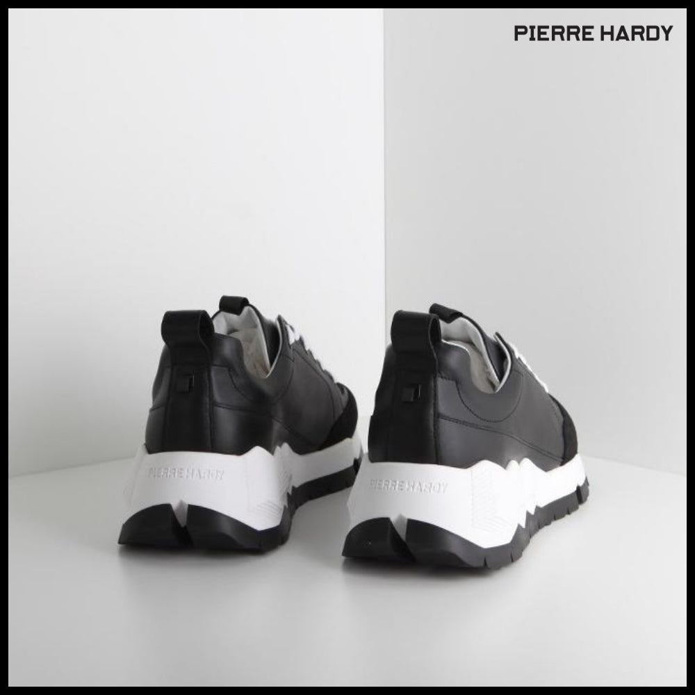【Pierre Hardy】STREET LIFE Black Sneakers QX02Z
