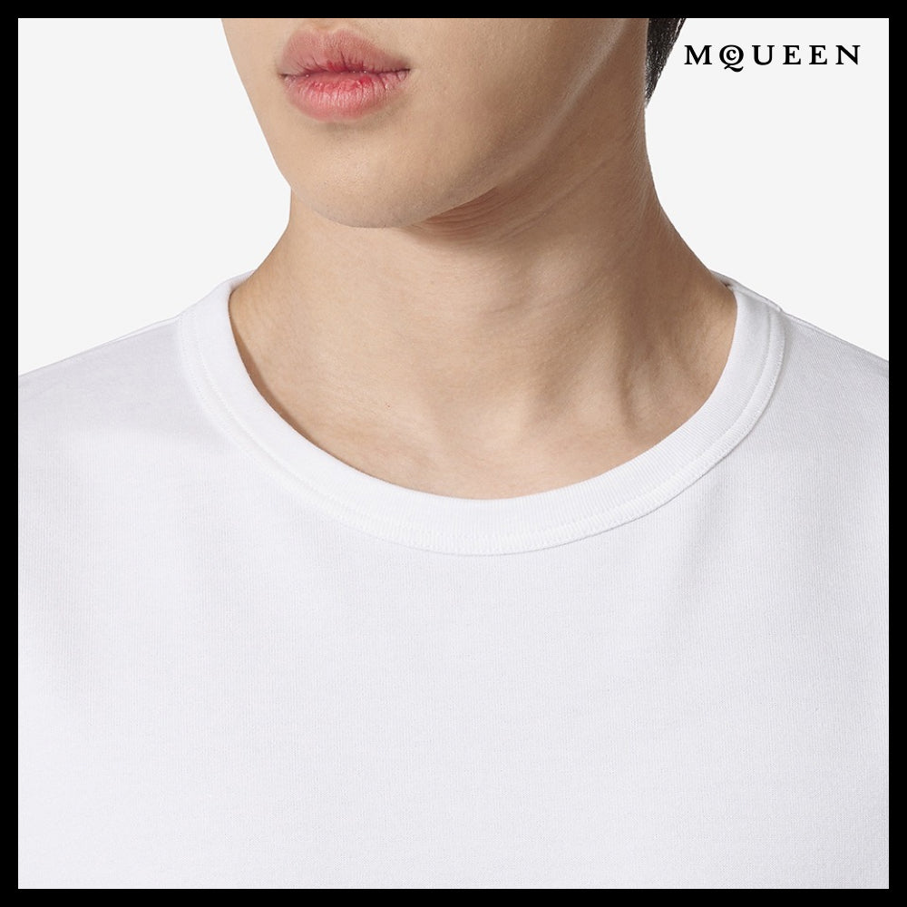 【alexander mcqueen】Exploded Logo Oversized Short Sleeve