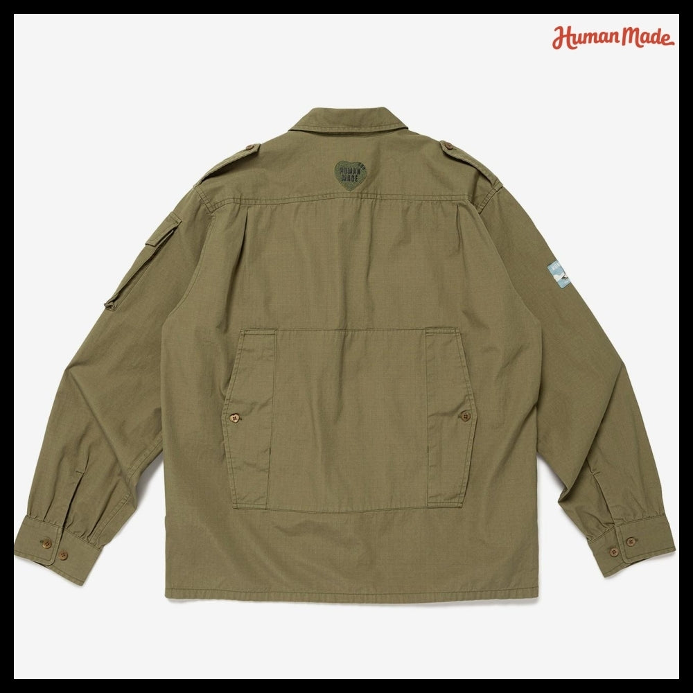 【HUMAN MADE】Cameraman Shirt Olive Drab