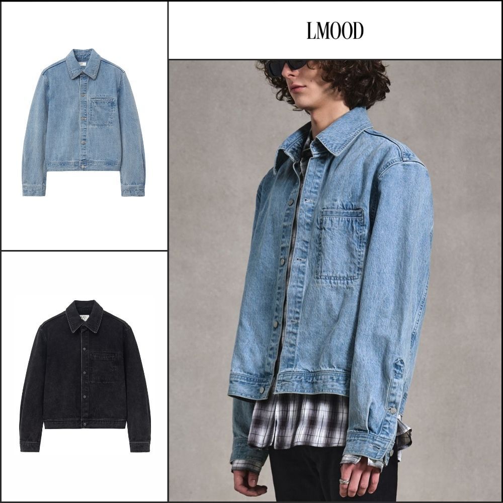【LMOOD】Midtown Denim Shacket 2 Colors