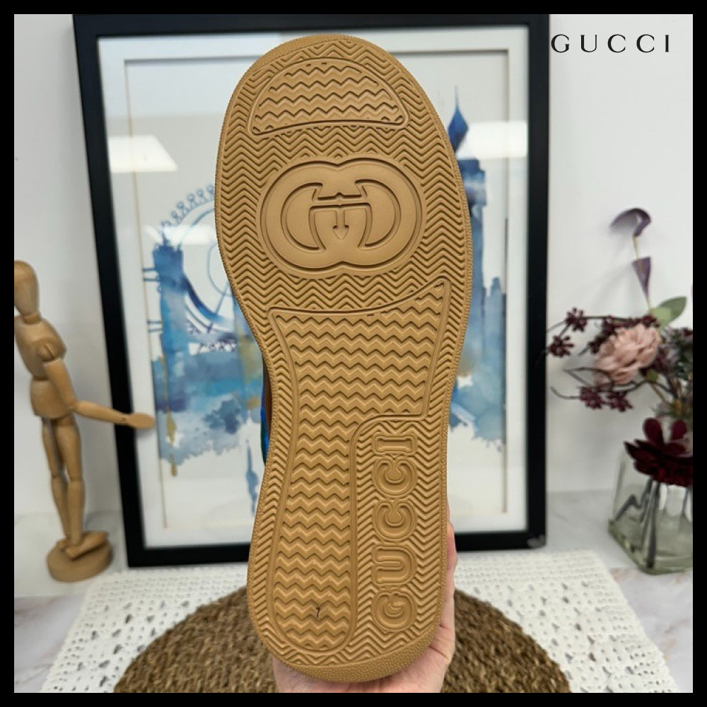 【GUCCI】Chunky GG Logo Nylon Padded Snow Boots Multi