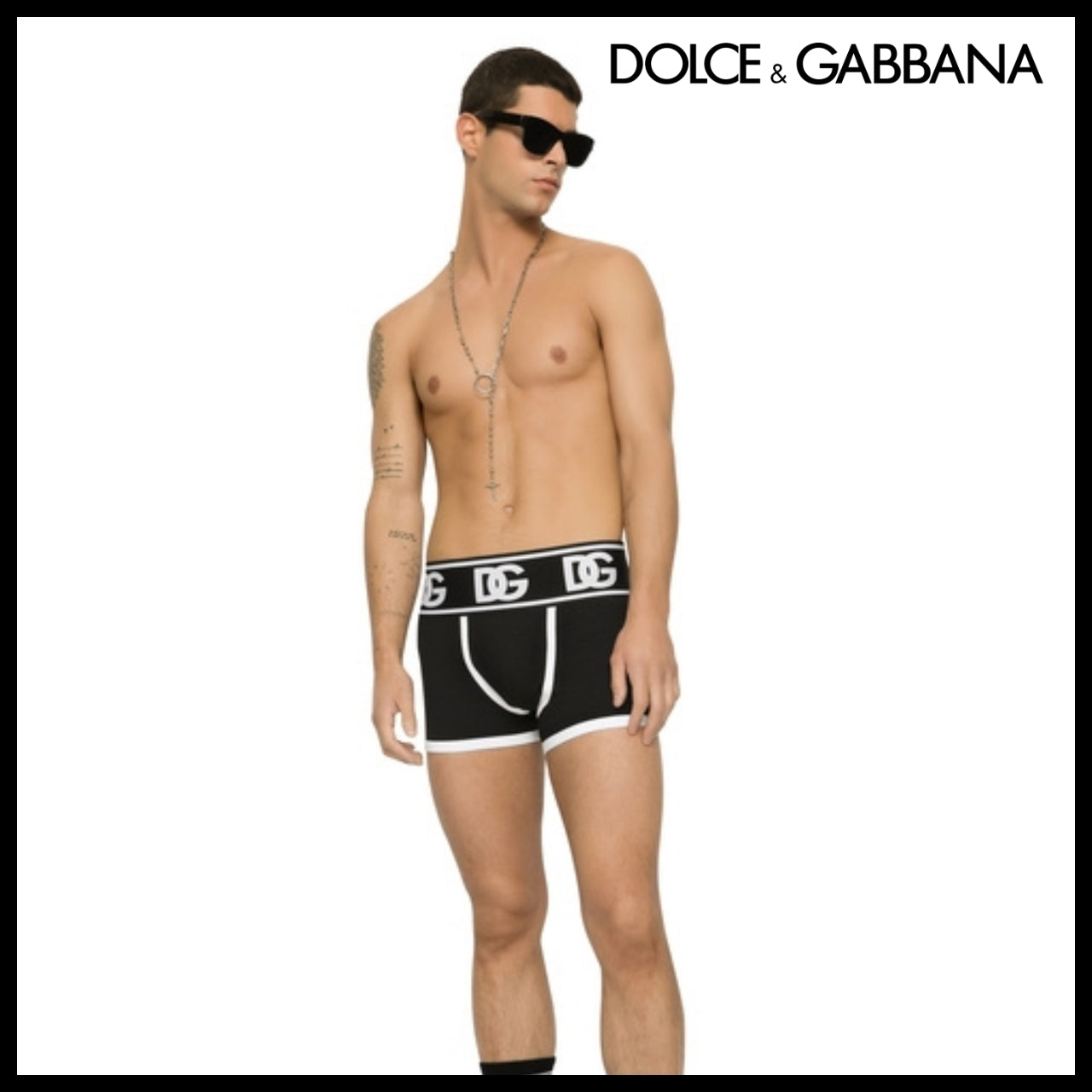 【Dolce & Gabbana】TWO-WAY STRETCH JERSEY BOXERS
