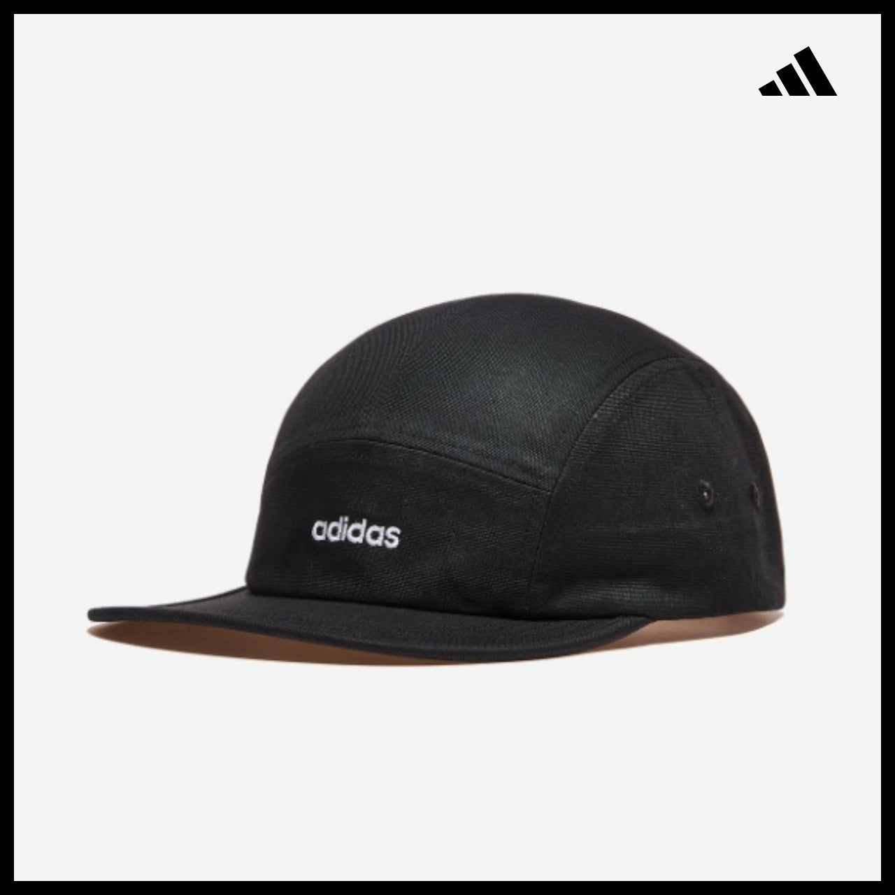 【ADIDAS】 5-Panel Canvas Cap 2 Colors Outdoor Casual