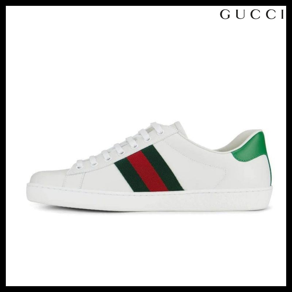 【GUCCI】Gucci X Disney Donald Duck Patch Sneakers White
