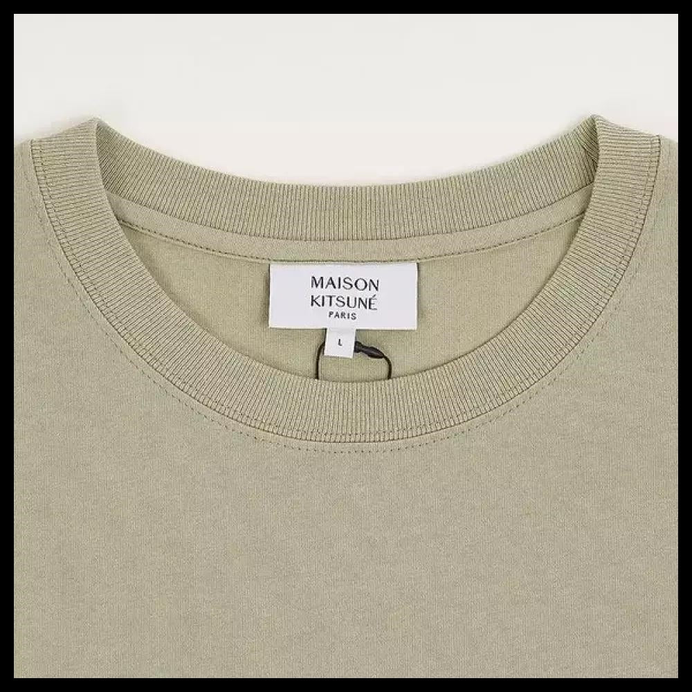 【MAISON KITSUNE】SS26 Men Fox Head Comfort T Shirt