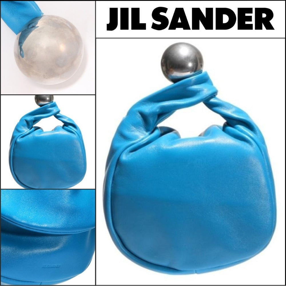 【正規品】【Jil Sander】Jil Sander Clutch Pouch Sky Blue
