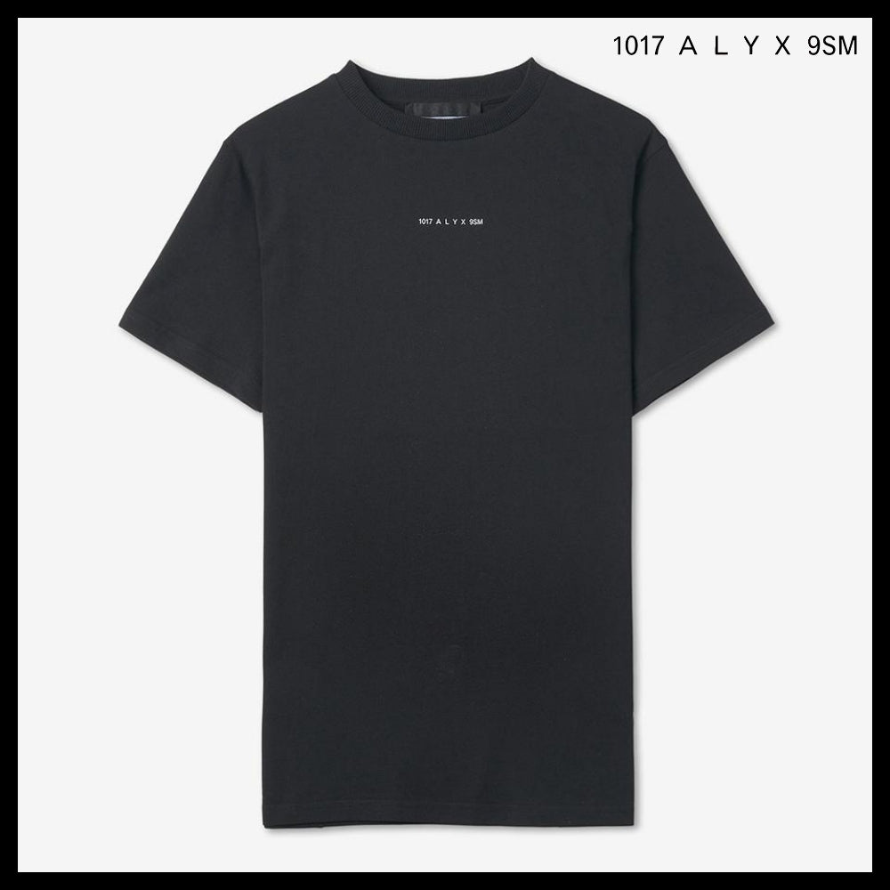 【ALYX】Logo Print Short Sleeve T-Shirt Black