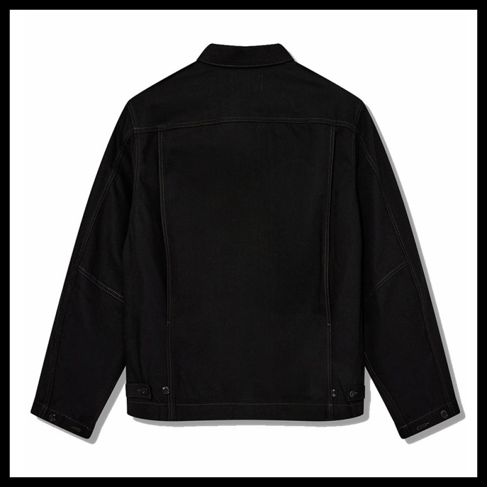 ◆LEMAIRE◆BOXY DENIM JACKET BLACK