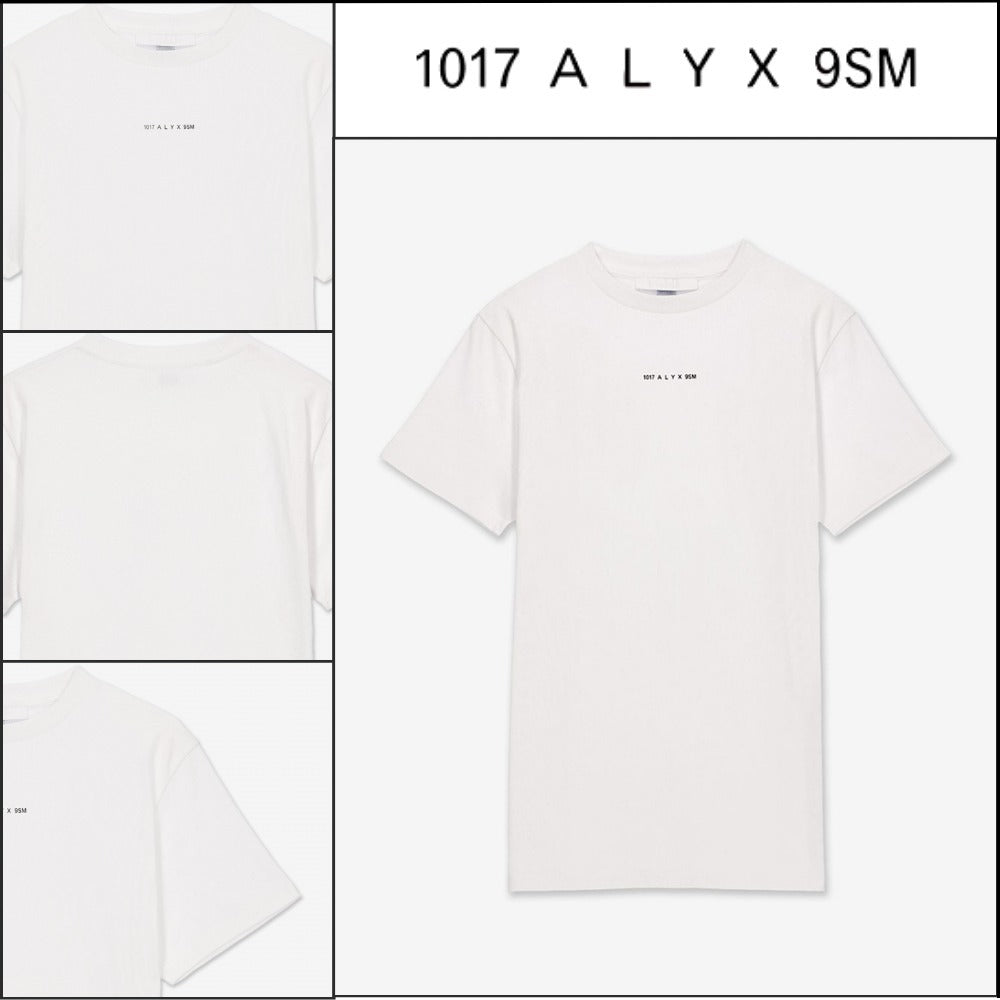 【ALYX】ロゴプリント 半袖Tシャツ ホワイト