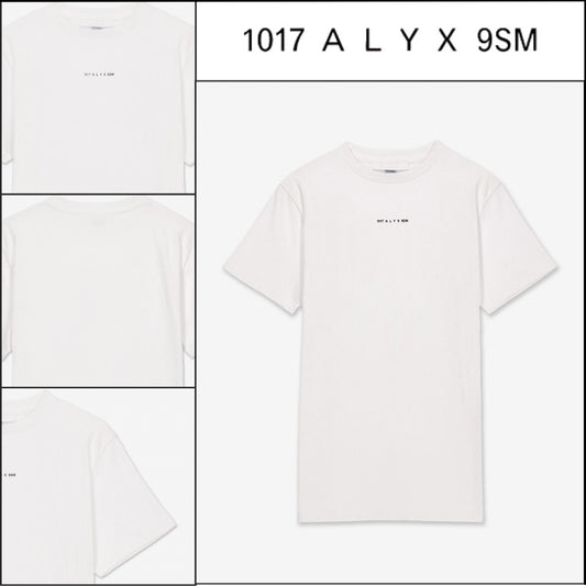 【ALYX】ロゴプリント 半袖Tシャツ ホワイト