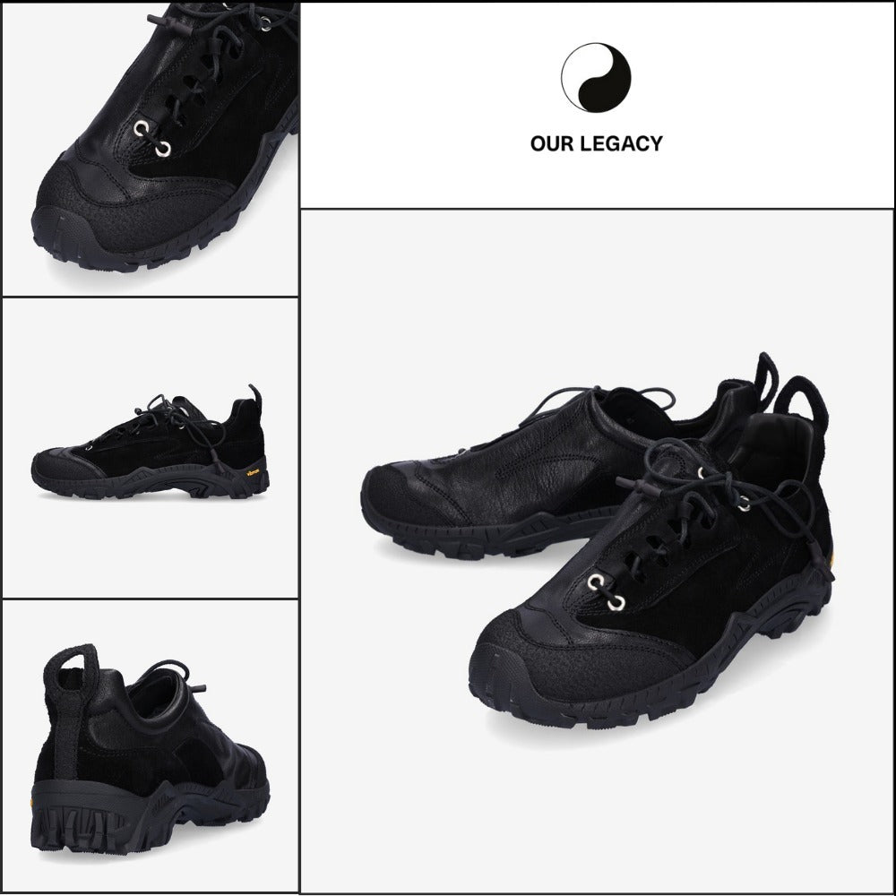 【OUR LEGACY】Gabe Sneakers Black