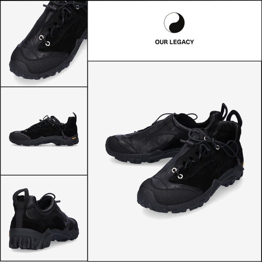 【OUR LEGACY】Gabe Sneakers Black