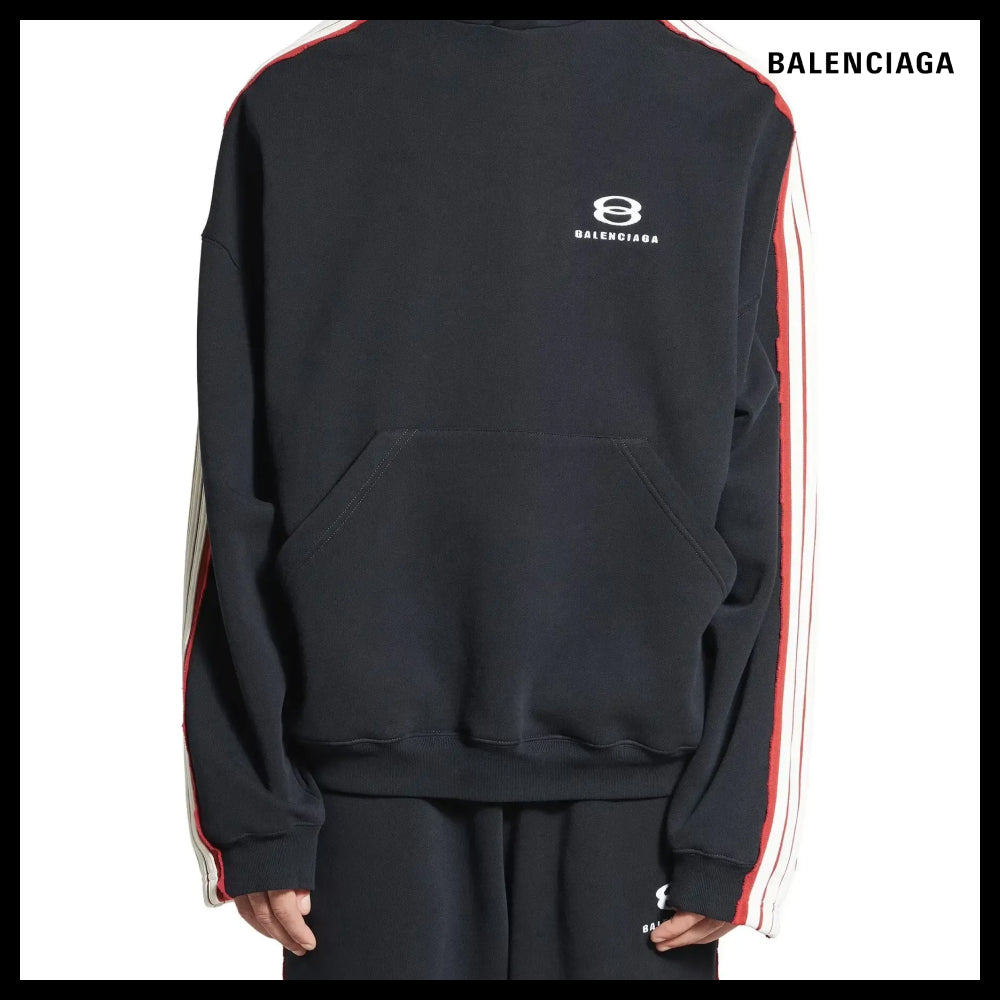 【BALENCIAGA】Unity Sports Icon Large Hoodie in Black