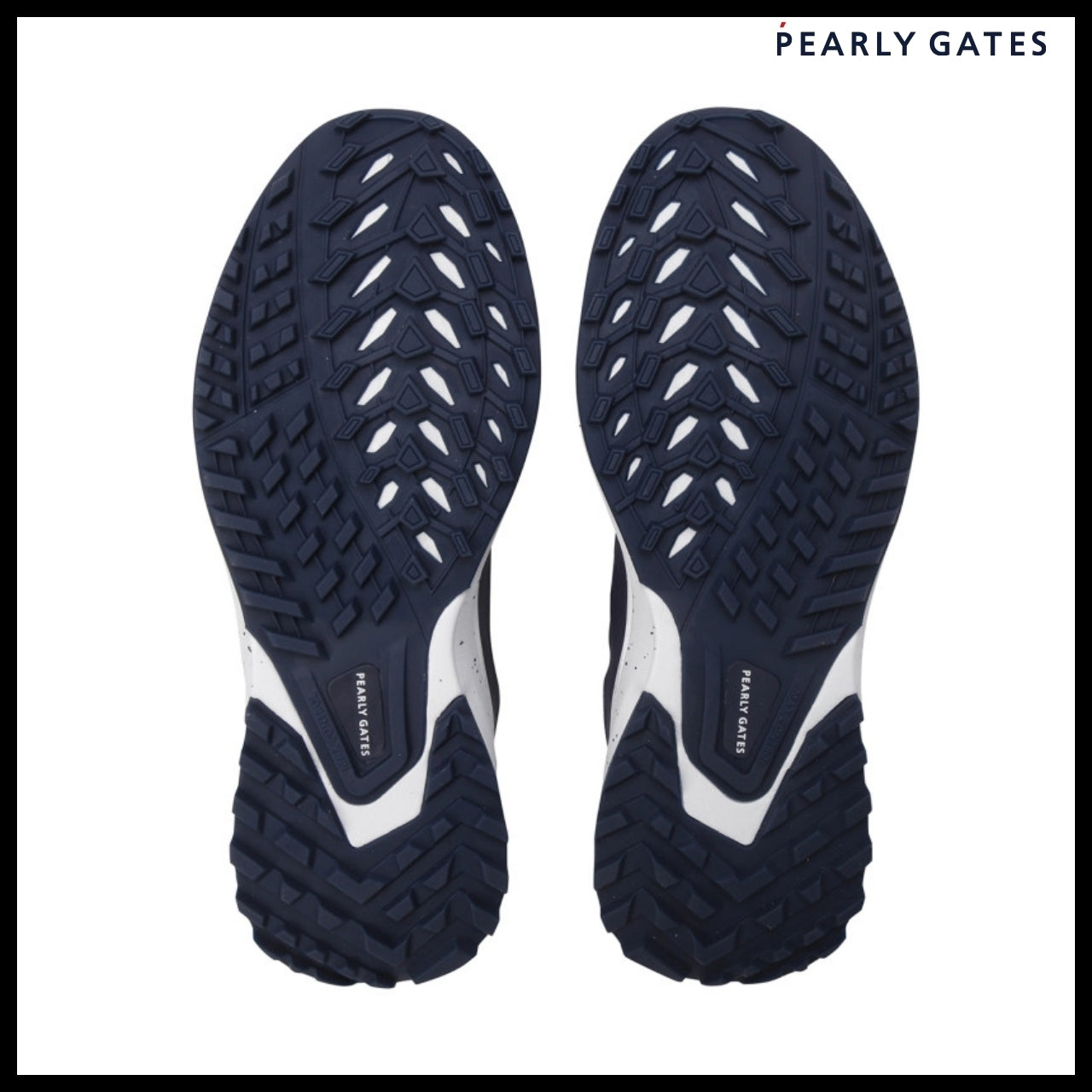 【PEARLY GATES】Painting Block Embossed Logo Dial Boa