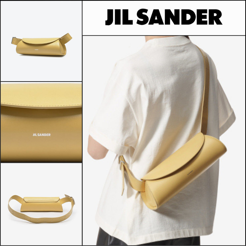【Jil Sander】Mini Flap Shoulder Bag Black