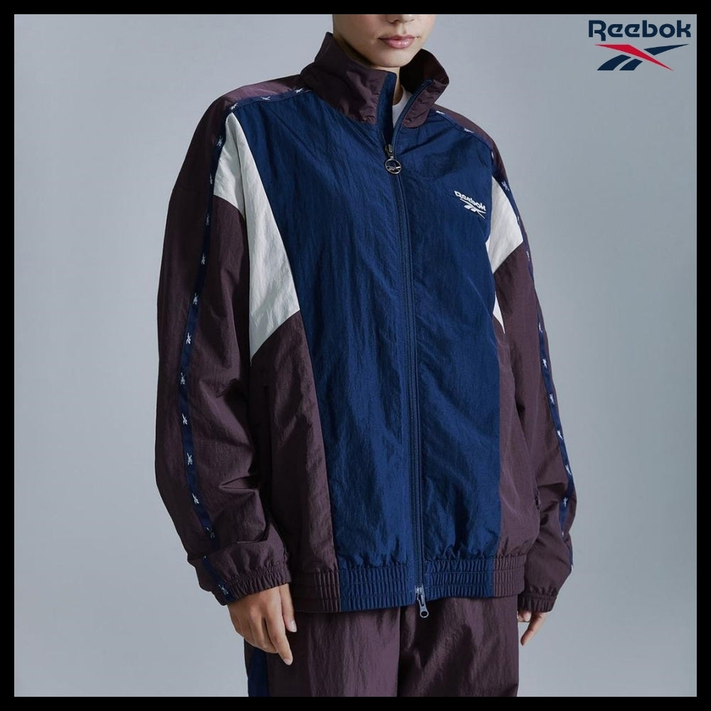 【Reebok】ライバル ウィンドブレーカー ネイビー