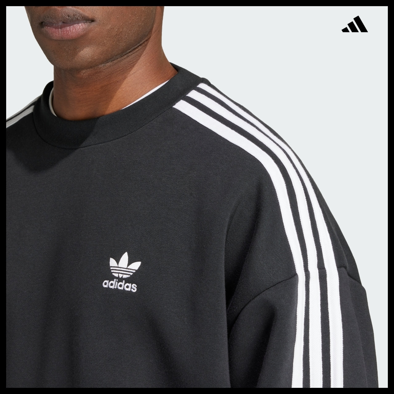 【ADIDAS】Adicolor Oversized Crew Sweatshirt