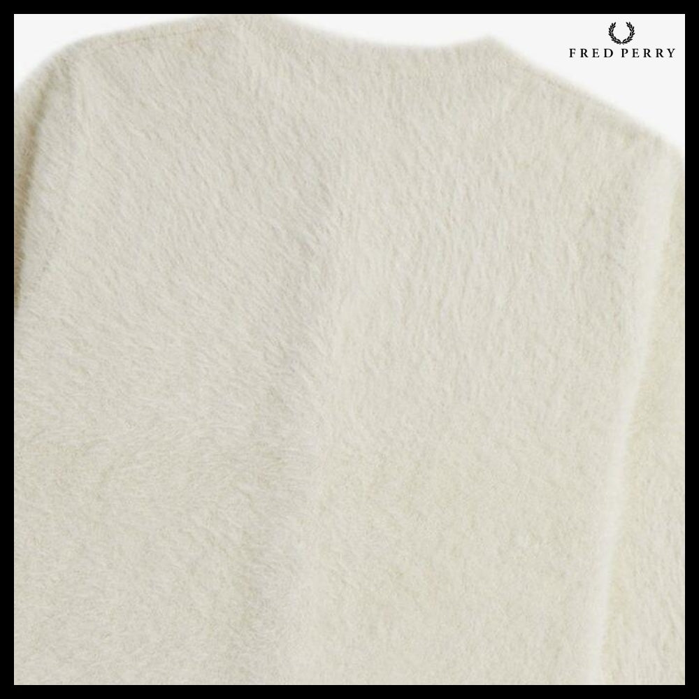 【FRED PERRY】my Winehouse Textured Button Through Cardigan