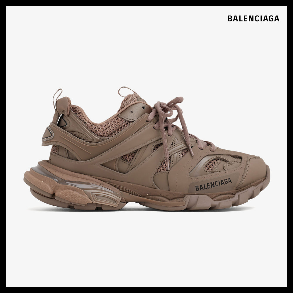 【BALENCIAGA】Track Sneaker Recycled Sole Beige Mesh