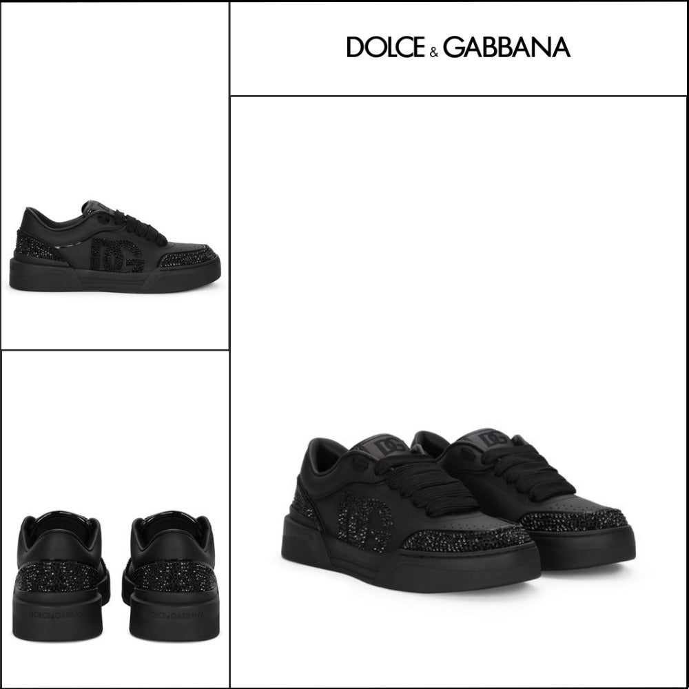 【Dolce&Gabbana】CALFSKIN NEW ROMA SNEAKERS