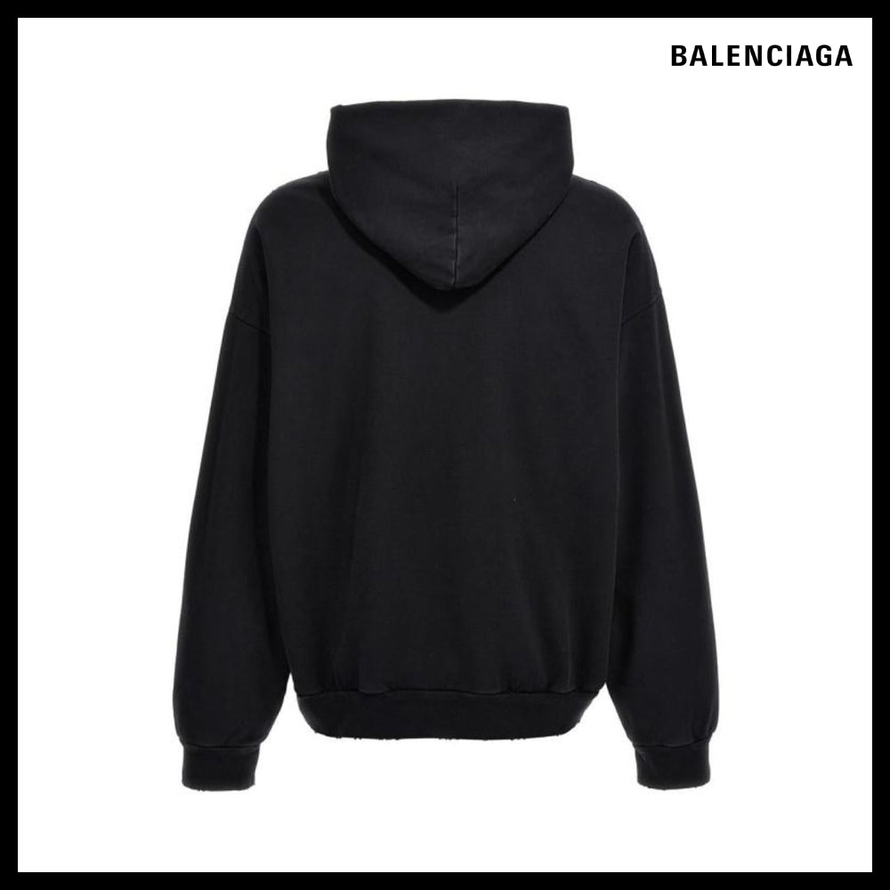 【BALENCIAGA】DIY College Medium Fit Hoodie